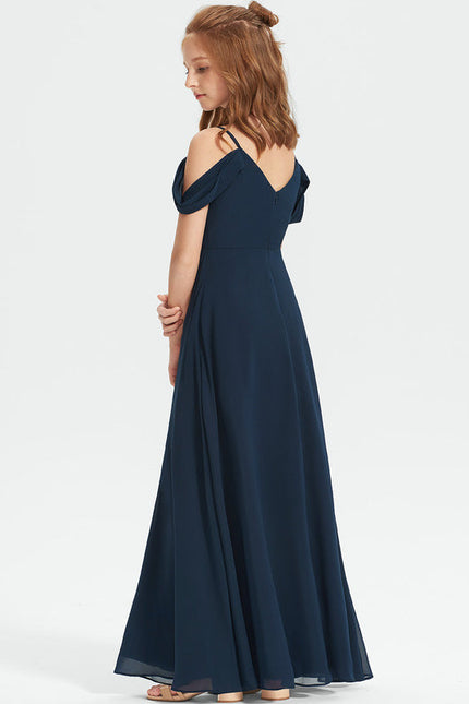 Robe Demoiselle D'Honneur Flottante Cerise - gallery 4