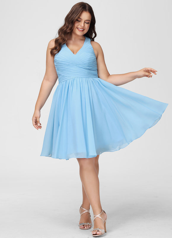 Robe Demoiselle D'Honneur Chiffon Éclat - gallery 7