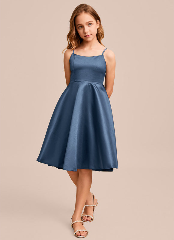 Robe Demoiselle D'Honneur Satin Charmeuse Ajustée - gallery 4