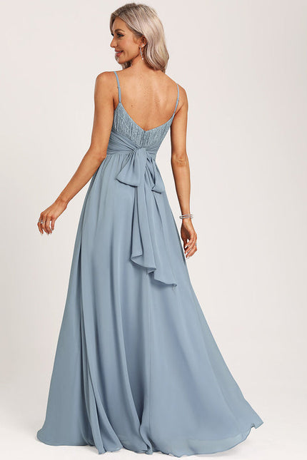 Robe Demoiselle D'Honneur Mousse Poudrée - gallery 6