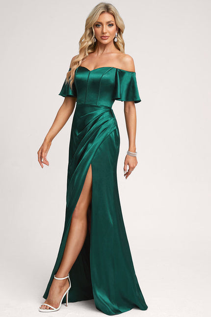 Robe Demoiselle D'Honneur Satin Cuivré - gallery 1