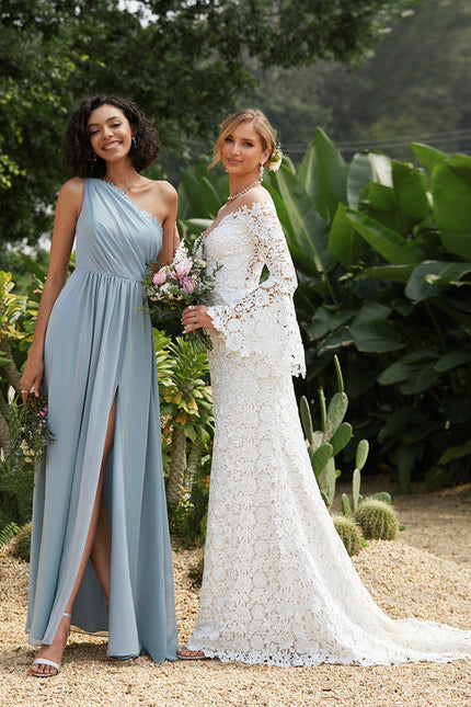 Robe Demoiselle D'Honneur Céleste Évasion - gallery 8