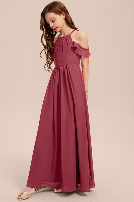 Robe Demoiselle D'Honneur Aquarelle Verte - gallery 5