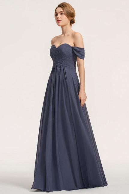 Robe Demoiselle D'Honneur Bordeaux Chic - gallery 2