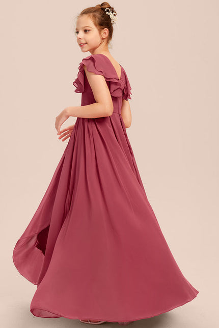 Robe Demoiselle D'Honneur Mousseline Douce - gallery 1