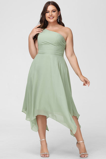 Robe Demoiselle D'Honneur Chiffon Rose - gallery 9