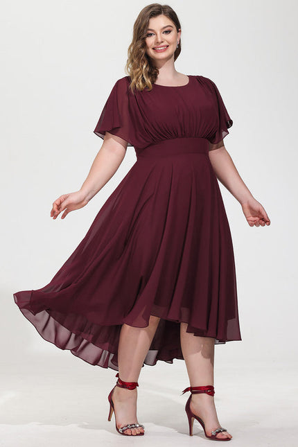 Robe Demoiselle D'Honneur Trapèze Fluidité Élégante - gallery 7