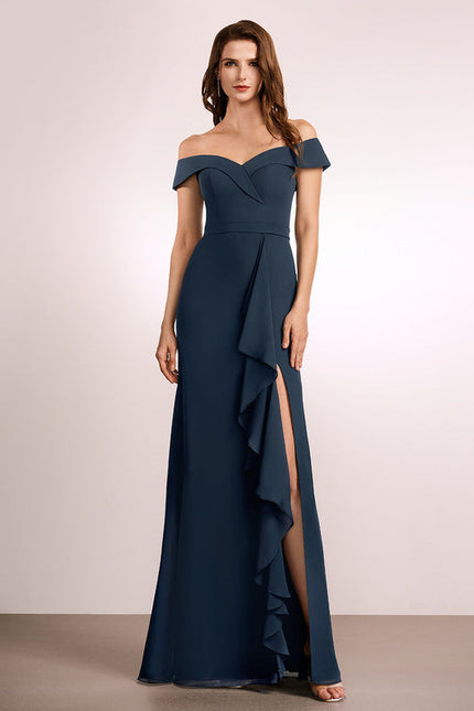 Robe Demoiselle D'Honneur Bordeaux Chic - gallery 4