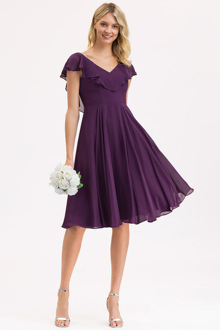 Robe Demoiselle D'Honneur Chiffon Éclat - gallery 1