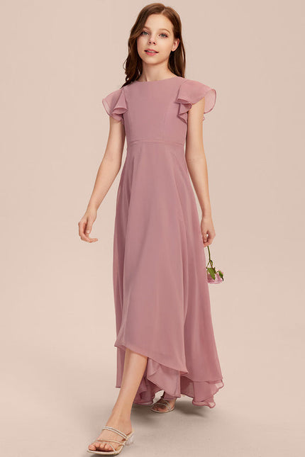 Robe Demoiselle D'Honneur Nuit Marine Fluide - gallery 2