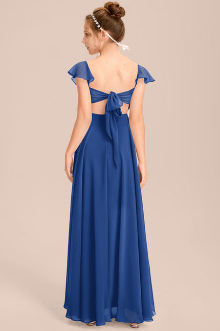 Robe Demoiselle D'Honneur Verte Éthérée - gallery 1