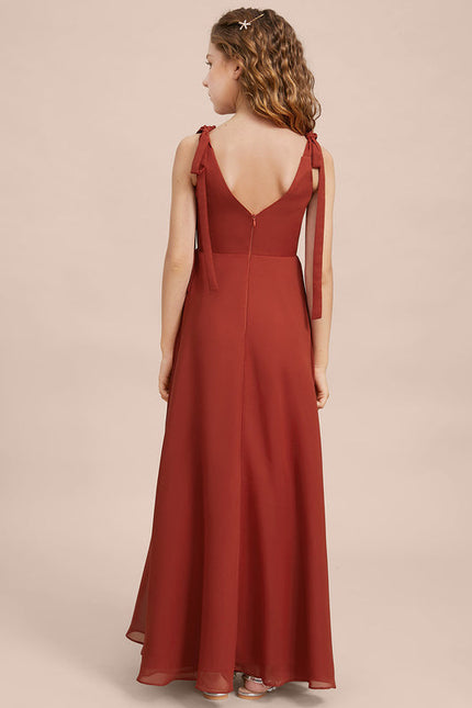 Robe Demoiselle D'Honneur Verte Éthérée - gallery 7