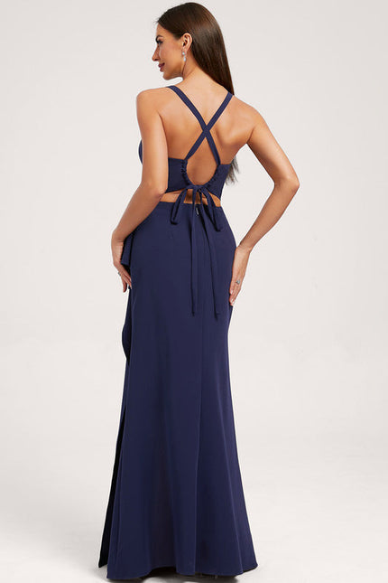 Robe Demoiselle D'Honneur Fendue - gallery 2