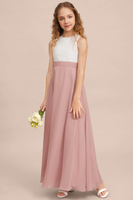 Robe Demoiselle D'Honneur Élégante Enfantine - gallery 2