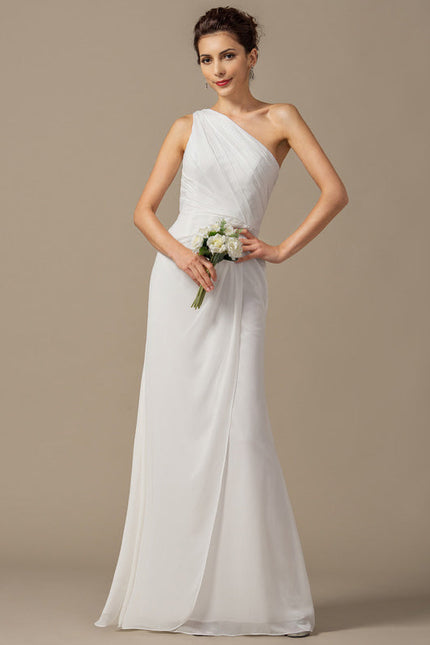 Robe Demoiselle D'Honneur Élégance Asymétrique - gallery 1