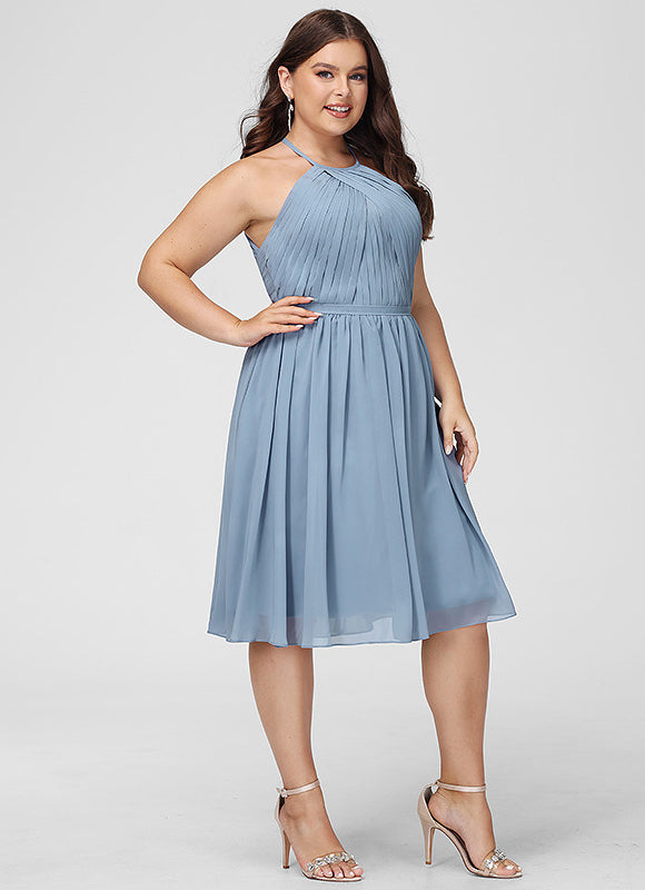 Robe Courte Demoiselle D'Honneur Femme - gallery 5