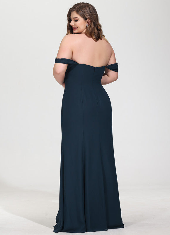 Robe Demoiselle D'Honneur Nuit Profonde Chic - gallery 8