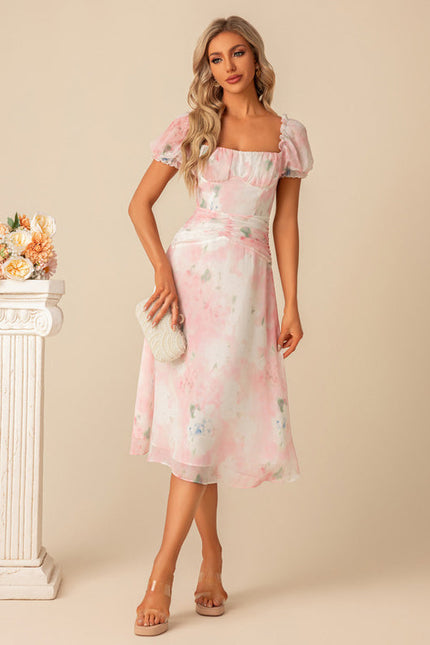 Robe Demoiselle D'Honneur Légère Pastel