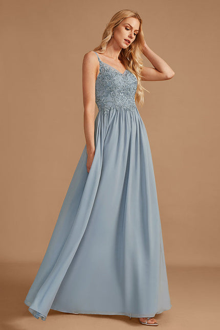 Robe Demoiselle D'Honneur Élégance Éthérée - gallery 1