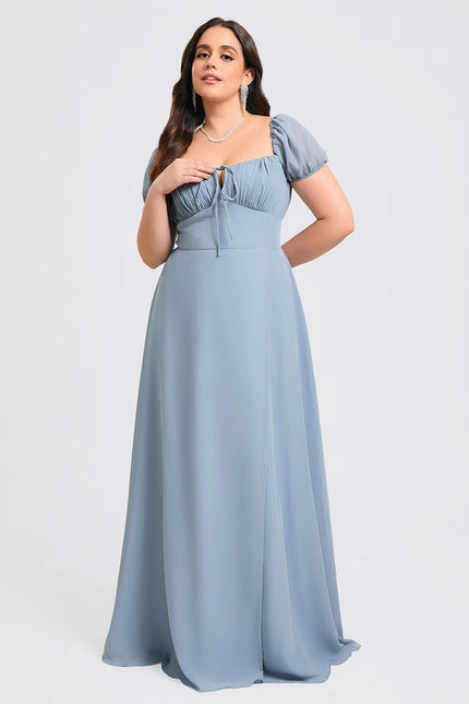 Robe Demoiselle D'Honneur Fluide Mint - gallery 7