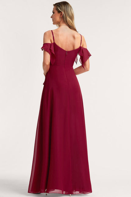 Robe Demoiselle D'Honneur Fluide Ciel - gallery 4