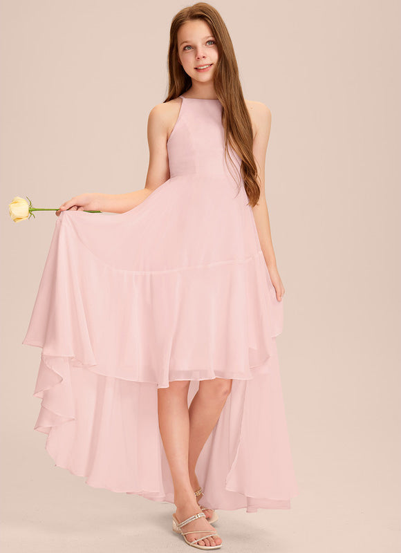 Robe Demoiselle D'Honneur Nuit Marine Fluide - gallery 3