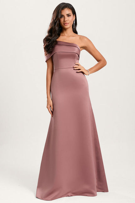 Robe Demoiselle D'Honneur Satin Émergence - gallery 2