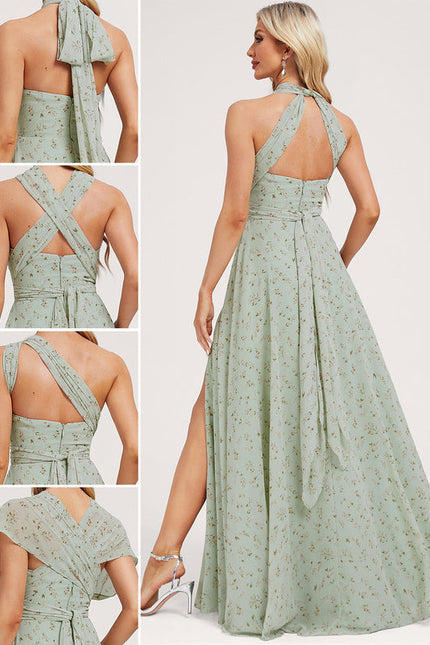 Robe Demoiselle D'Honneur Asymétrique - gallery 1