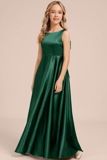 Robe Demoiselle D'Honneur Satinée Junior Chic - gallery 2
