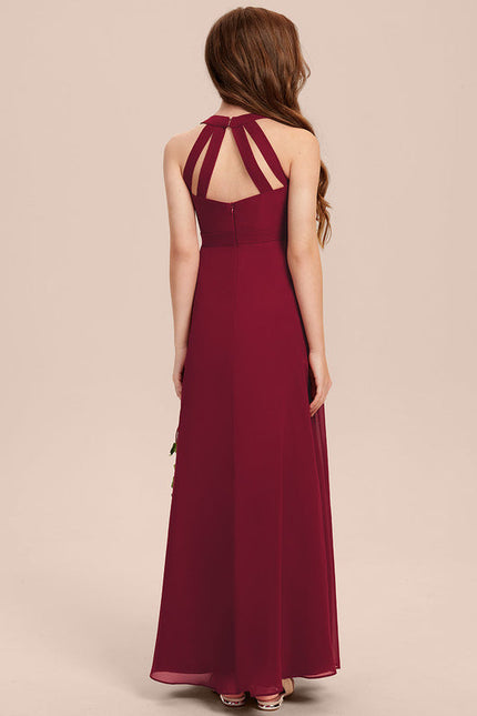 Robe Demoiselle D'Honneur Verte Éthérée - gallery 4