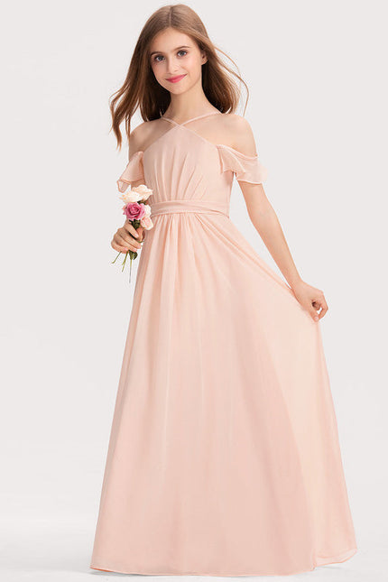 Robe Demoiselle D'Honneur Émeraude Flottante - gallery 2