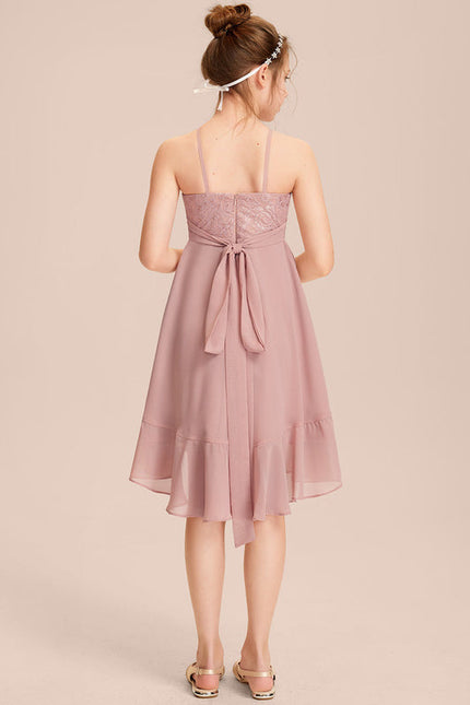 Robe Demoiselle D'Honneur Rose Flottante - gallery 5