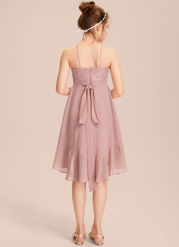 Robe Demoiselle D'Honneur Rose Flottante - gallery 5