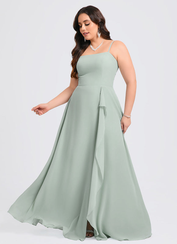 Robe Demoiselle D'Honneur Fluide Mint - gallery 6