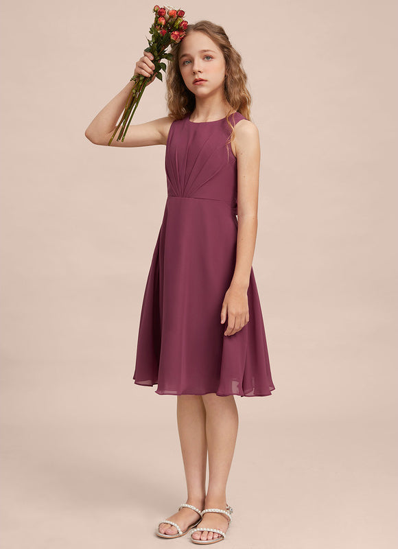 Robe Demoiselle D'Honneur Bleu Nuit Fluide - gallery 7