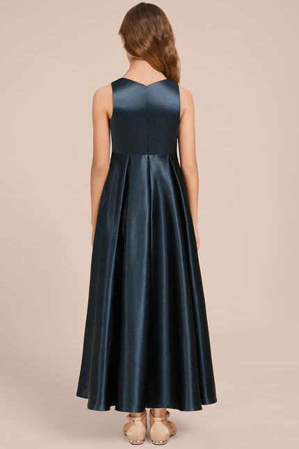 Robe Demoiselle D'Honneur Satin Nuit - gallery 4