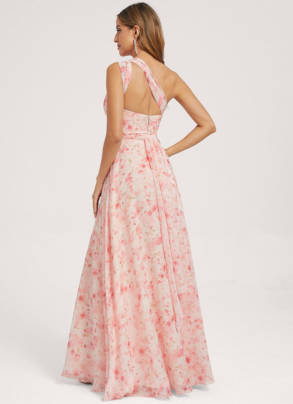 Robe Demoiselle D'Honneur Asymétrique - gallery 9