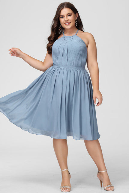 Robe Courte Demoiselle D'Honneur Femme - gallery 6