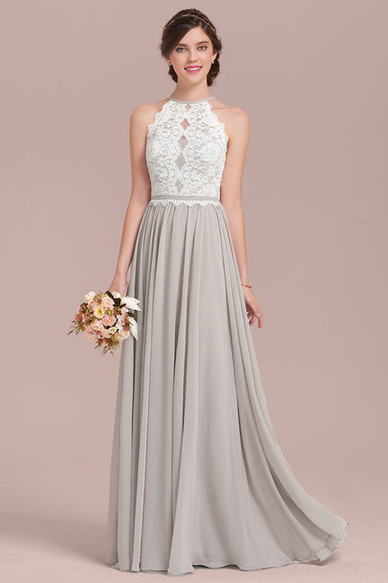 Robe Demoiselle D'Honneur Mousse Poudrée - gallery 1