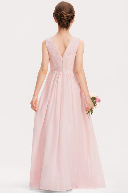 Robe Demoiselle D'Honneur Verte Éthérée - gallery 6