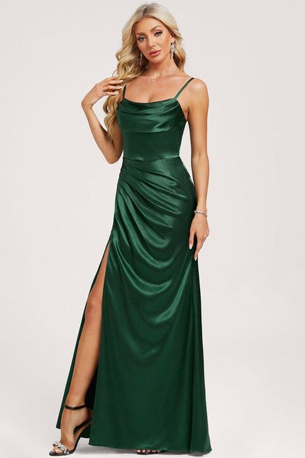 Robe Demoiselle D'Honneur Élégance Sombre - gallery 3