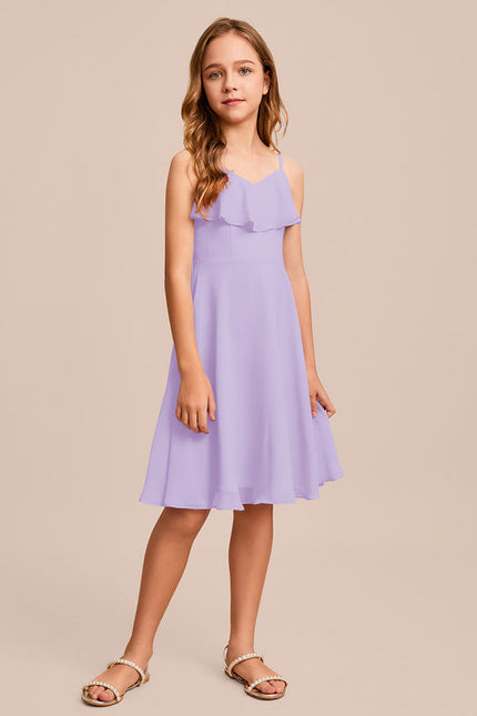 Robe Demoiselle D'Honneur Éclat Vert Éthéré