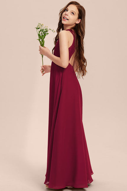 Robe Demoiselle D'Honneur Aérienne Rose - gallery 5