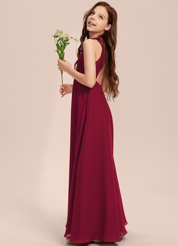 Robe Demoiselle D'Honneur Aérienne Rose - gallery 5