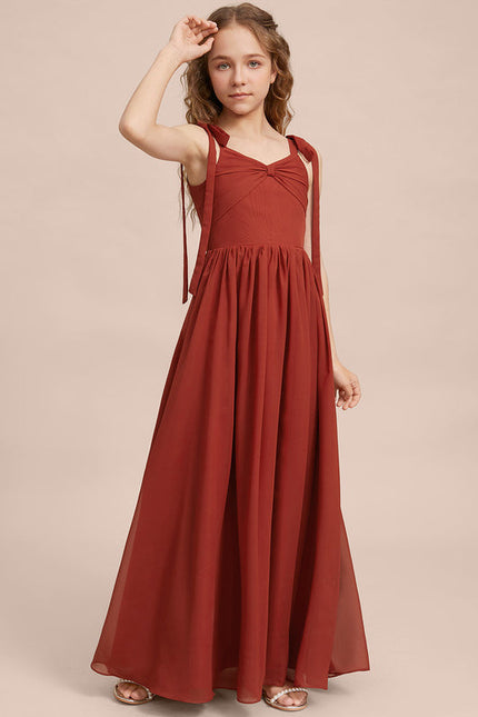 Robe Demoiselle D'Honneur Verte Éthérée