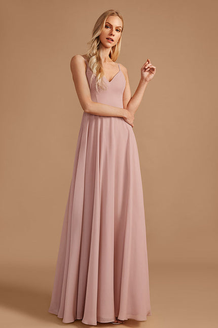 Robe Demoiselle D'Honneur Sérénade Roseau - gallery 4