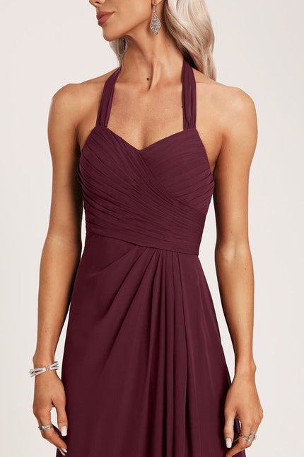 Robe Demoiselle D'Honneur Florale Légère - gallery 3