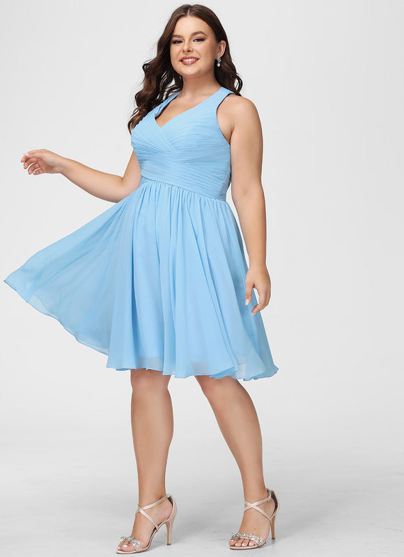 Robe Demoiselle D'Honneur Chiffon Éclat - gallery 6