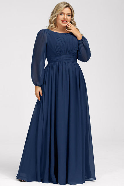 Robe Demoiselle D'Honneur Émeraude Fluide - gallery 7