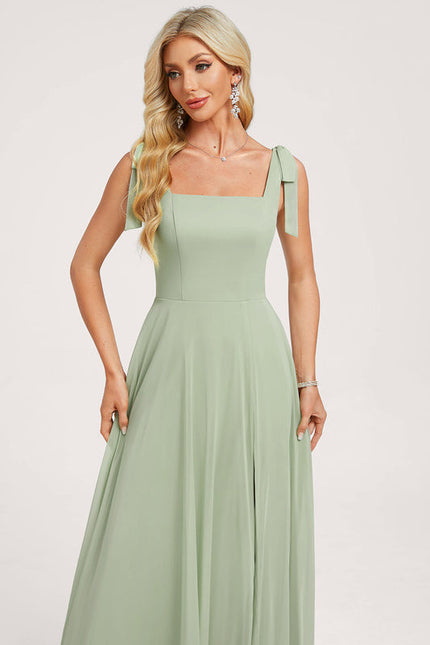 Robe Demoiselle D'Honneur Élégante Mousseuse - gallery 4